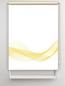 Preview: Rollo Stream Horizon gelb, Rollo, Motivrollo, Rollo mit Druck, Fotorollo, bedrucktes Rollo, Fensterrollo,verdunkelndes Rollo, Sonnenschutz Rollollo